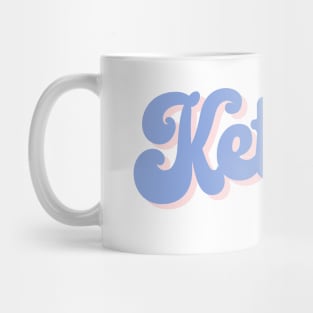 Rocket punch Ketchy typography Mug